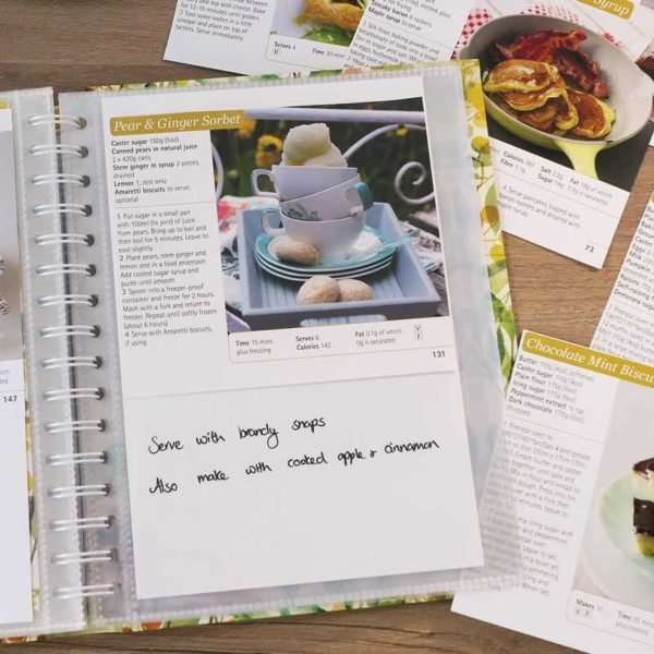 Recipe File – this handy file will store all your favourite Dairy Diary ...