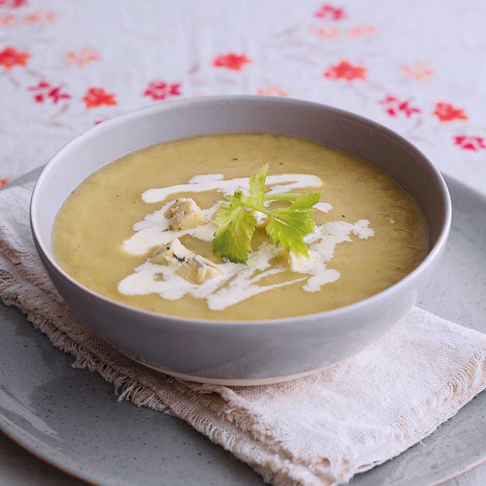 Celery and shop stilton soup