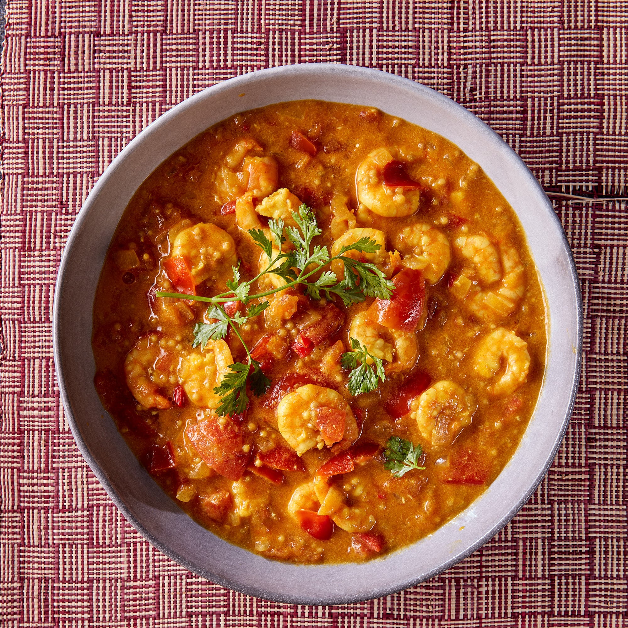 Coconut Prawn Curry by the Dairy Diary
