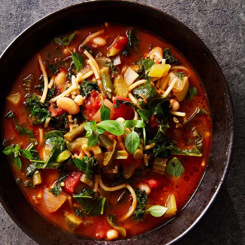 Slow Cooker Minestrone Soup