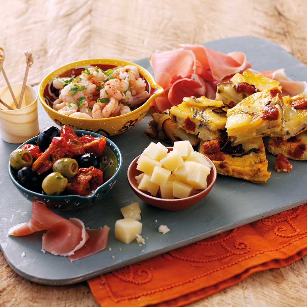 Spanish Tapas Platter by the Dairy Diary