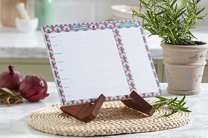 Meal Planner Pad 2025